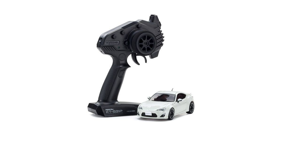 32336PW MINI-Z RWD Series Ready Set TOYOTA 86 Pearl White