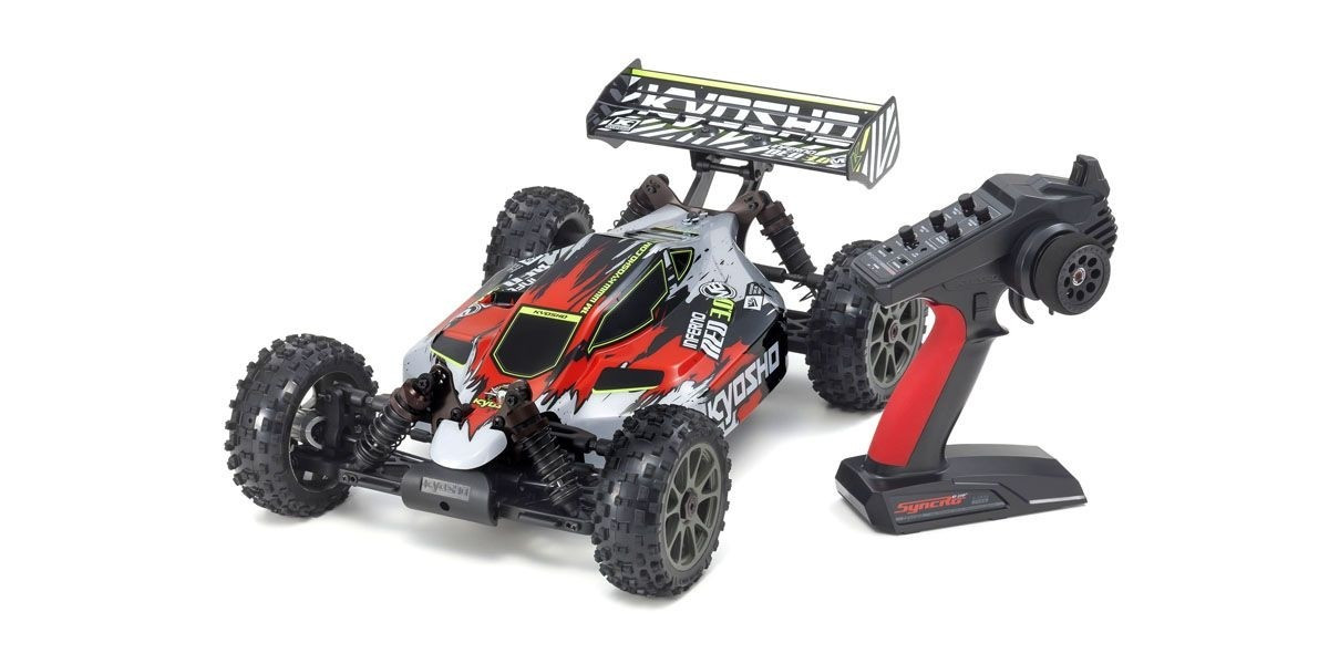 34108T2 INFERNO NEO 3.0 VE 1:8 Scale Radio Controlled Brushless Motor Powered 4WD Racing Buggy Color type 2 Red w/KT-231P+
