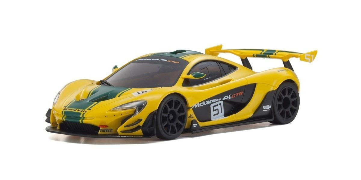 MZP235YG ASC MR03RWD McLaren P1™ GTR Yellow/Green