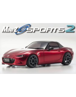Kyosho 1/27 R/C EP Touring Car MINI-Z Racer Sports2 MR-03 Series MAZDA Roadster SoulRed Premium Metalic