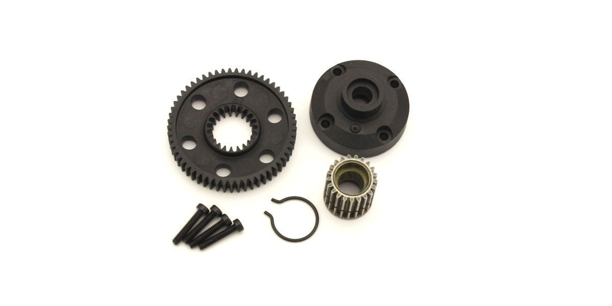 UT008 Diff Gear Case ＆ Pulley (ULTIMA)