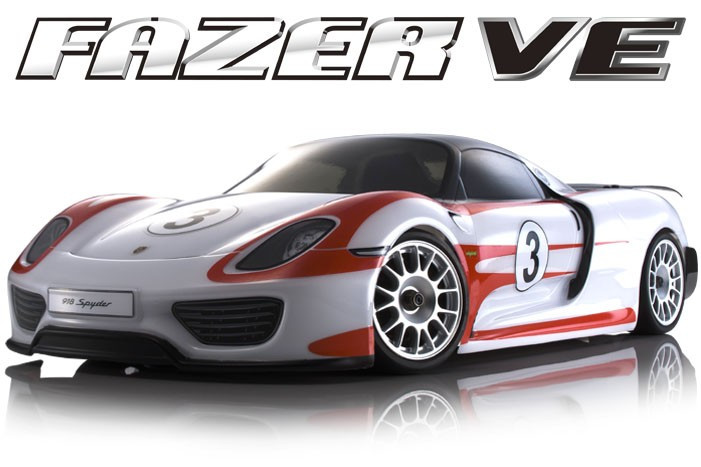 1/10 4WD FAZER VE PORSCHE 918 Spyder