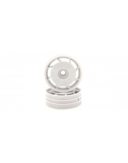 UTH001WT 8D Front Wheel 50mm (White/2pcs/Ultima)