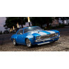 34418T1 1969 Chevy® Camaro® Z/28 1/10 Scale Radio Controlled Electric Powered 4WD FAZER Mk2 FZ02L Series Readyset Le Mans Blue