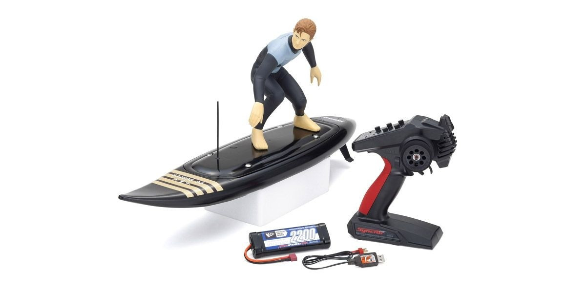 40110T2 1/5 RC SURFER4 Color Type2(Black) readyset KT-231P+