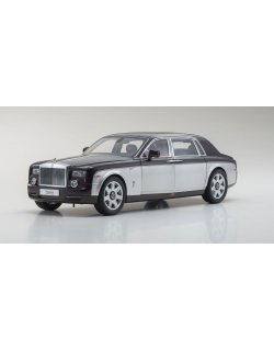 08841DRB KYOSHO ORIGINAL 1/18scale Rolls-Royce Phantom EXTENDED WHEEL BASE (Dark Red / Silver)