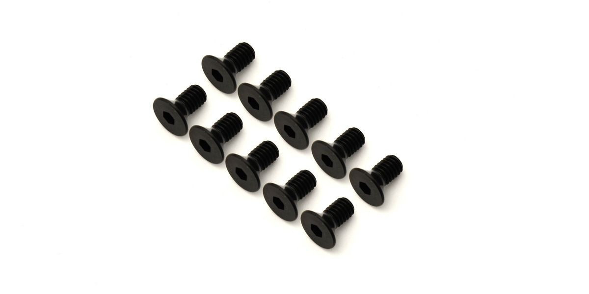 1-S34008H Flat Head Screw(Hex/M4x8/10pcs)