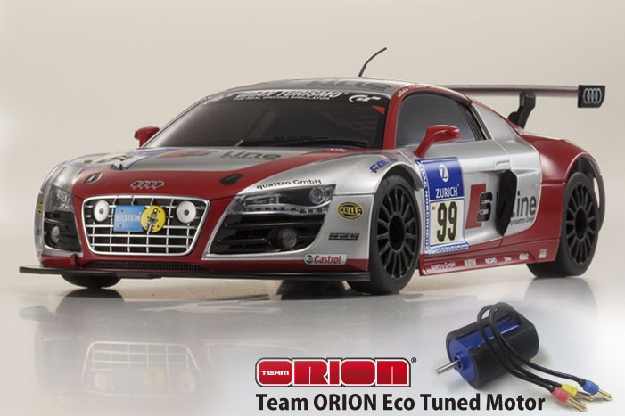 MINI-Z AWD MA-020VE Audi R8 LMS Phoenix Racing NBR 2010