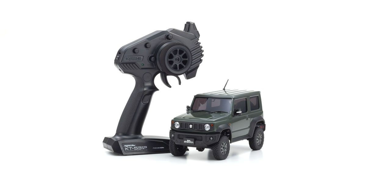 32523GR MINI-Z 4×4 Series Ready Set Suzuki Jimmy Jungle Green Crawling car