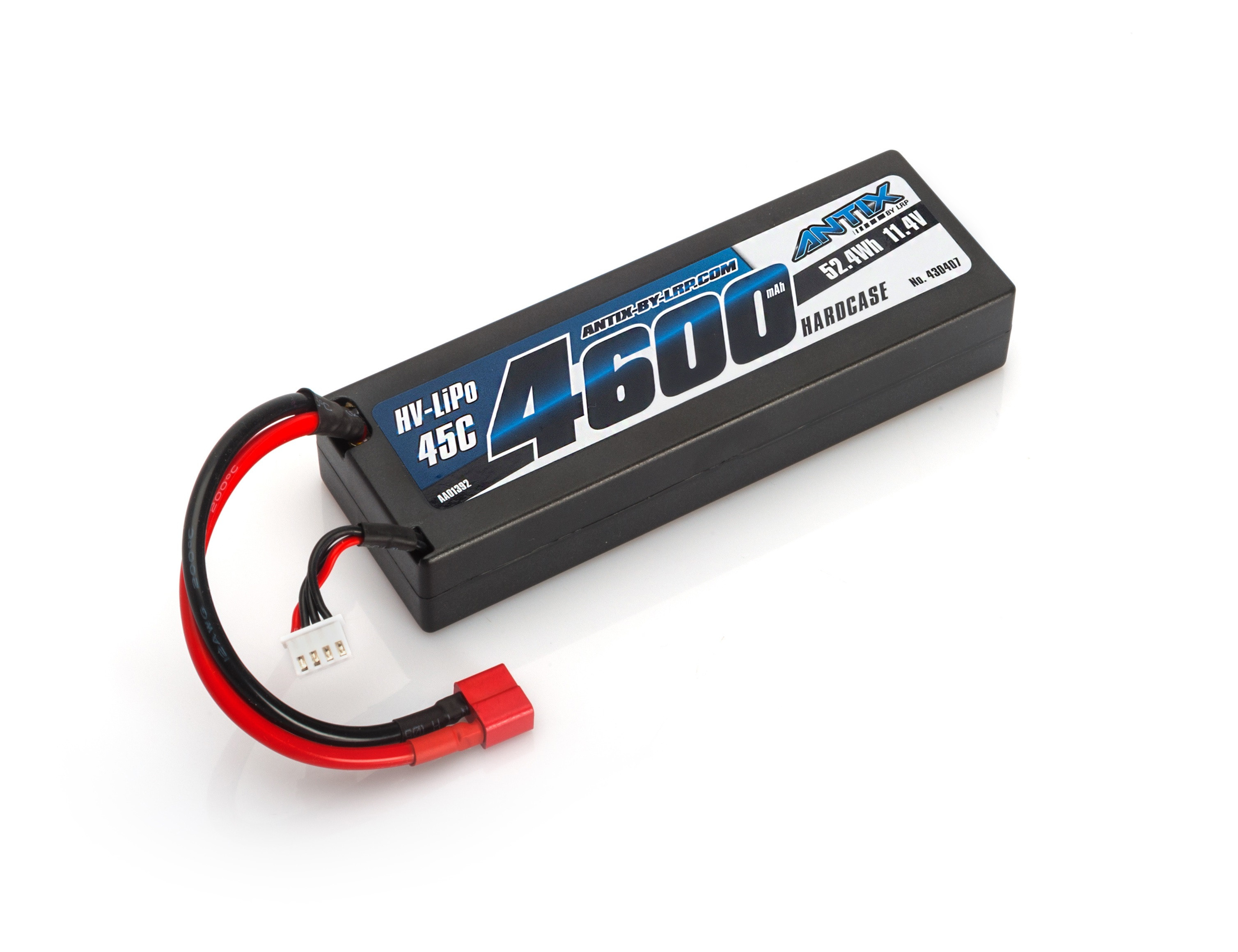 LRP430407 ANTIX BY LRP 4600 GRAPHENE 3S - 11.4V LIHV - 45C LIPO CAR HARDCASE