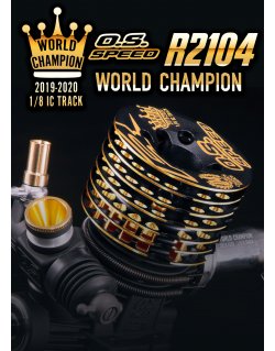 OSR2104WC O.S. SPEED R2104 WORLD CHAMPION Combo W/T-2080SC and Special Manifold