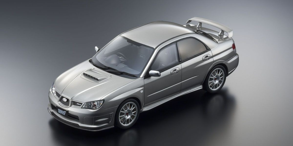 OTM833 OttO mobile 1/18 scale STI S204 (Silver) OttO Mobile Kyosho Exclusive