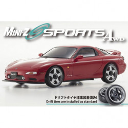MINI-Z AWD MAZDA RX-7 FD3S Red