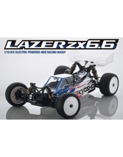 30047 Kyosho 1/10 R/C ELECTRIC POWERED 4WD RACING BUGGY LAZER ZX6.6