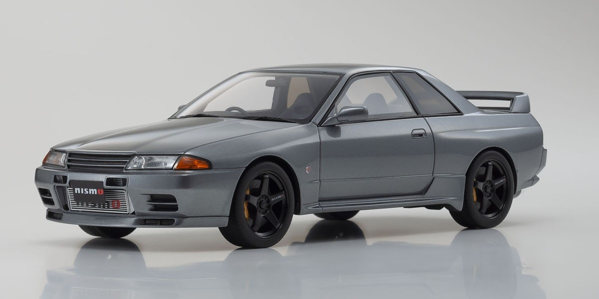 KSR18047GR SAMURAI 1/18scale Nissan Skyline GT-R (R32 NISMO "Grand Touring Car") (Gray) Limited 700