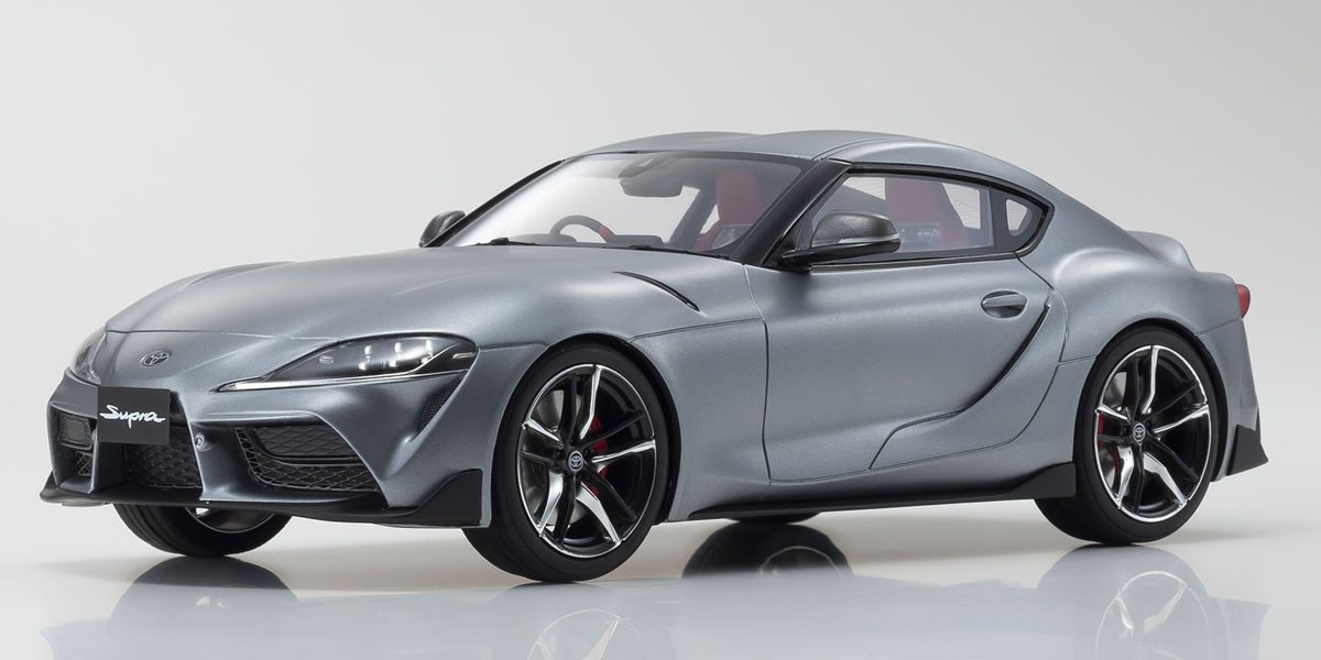 KSR18045MG SAMURAI 1/18scale Toyota GR Supra (Matte Gray) Limited to 700
