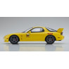 KSR18D02 Mazda RX-7 FD3S KYOSHO ORIGINAL 1/18scale Initial D  Yellow