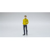 KSR18D02 Mazda RX-7 FD3S KYOSHO ORIGINAL 1/18scale Initial D  Yellow
