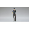 KSR18D03 Mazda Savanna RX-7 FC3S with Ryosuke Takahashi KYOSHO ORIGINAL 1/18scale