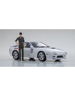 KSR18D03 Mazda Savanna RX-7 FC3S with Ryosuke Takahashi KYOSHO ORIGINAL 1/18scale