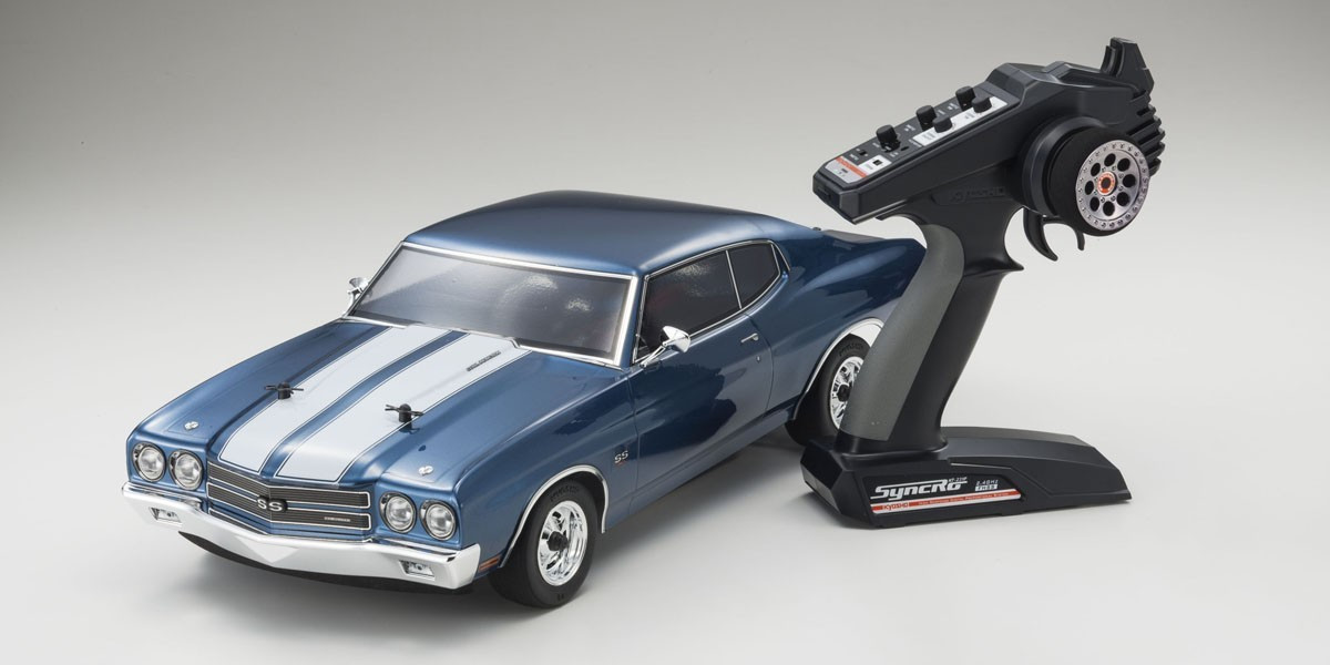Kyosho 1/10 Scale Electric 4WD Touring Car EP FAZER VEi 1970 Chevy® Chevelle® SS454 LS6 Fathom Blue