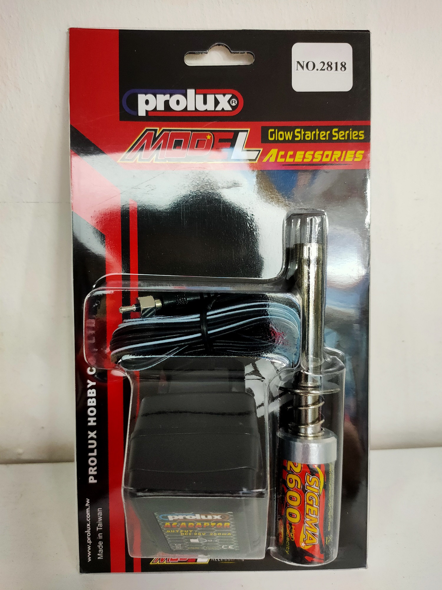 PL2818 GLO-STARTER SC SIG-2600mAH W/CHG