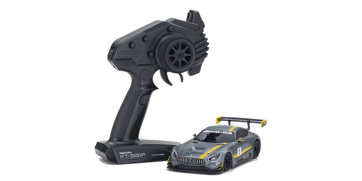 32338GY RWD Mercedes-AMG GT3 Presentation Car MINI-Z readyset