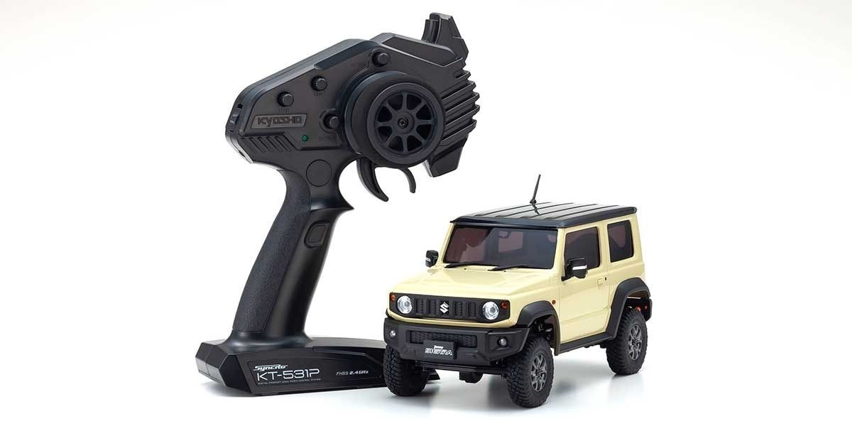 32523IV MINI-Z 4×4 Series Ready Set Suzuki Jimny Sierra Chiffon Ivory Metallic Radio Controlled Electric Powered Crawling car
