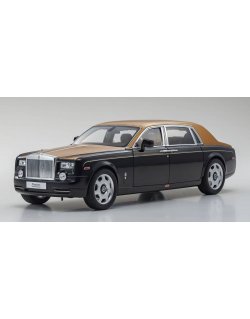 08841BKG Rolls-Royce Phantom EWB (Diamond Black/Gold) KYOSHO ORIGINAL 1/18scale