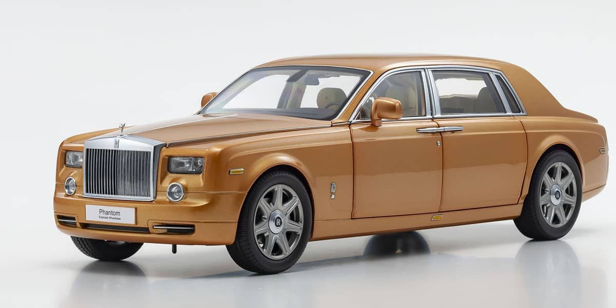 08841ASG KYOSHO ORIGINAL 1/18scale Rolls-Royce Phantom EWB (Arizona Sun)