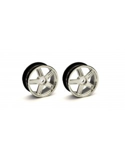 VZH010CM Wheel(5-Spoke/Plating/24mm/2pcs)