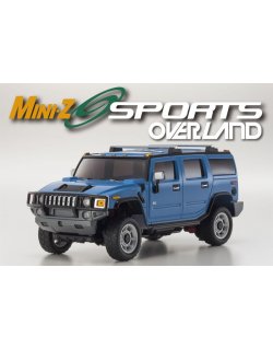 MINI-Z OVERLAND HUMMER H2 Blue