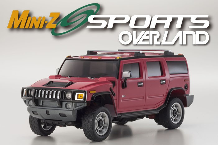 MINI-Z OVERLAND HUMMER H2 Pink
