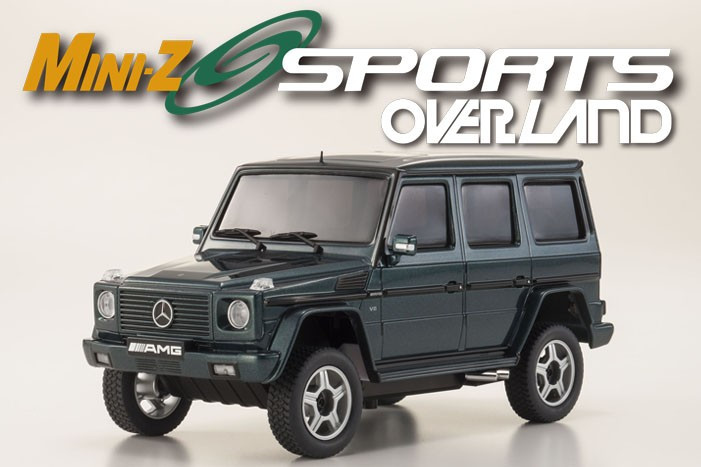 MINI-Z OVERLAND MERCEDES G55L AMG Green