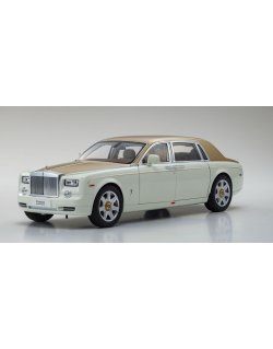 08841EWG Rolls-Royce Phantom EWB (English White/Gold) KYOSHO ORIGINAL 1/18 scale