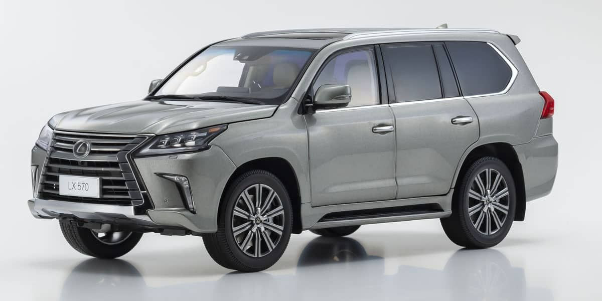08955T LEXUS LX570 KYOSHO ORIGINAL 1/18 scale (SONIC TITANIUM)