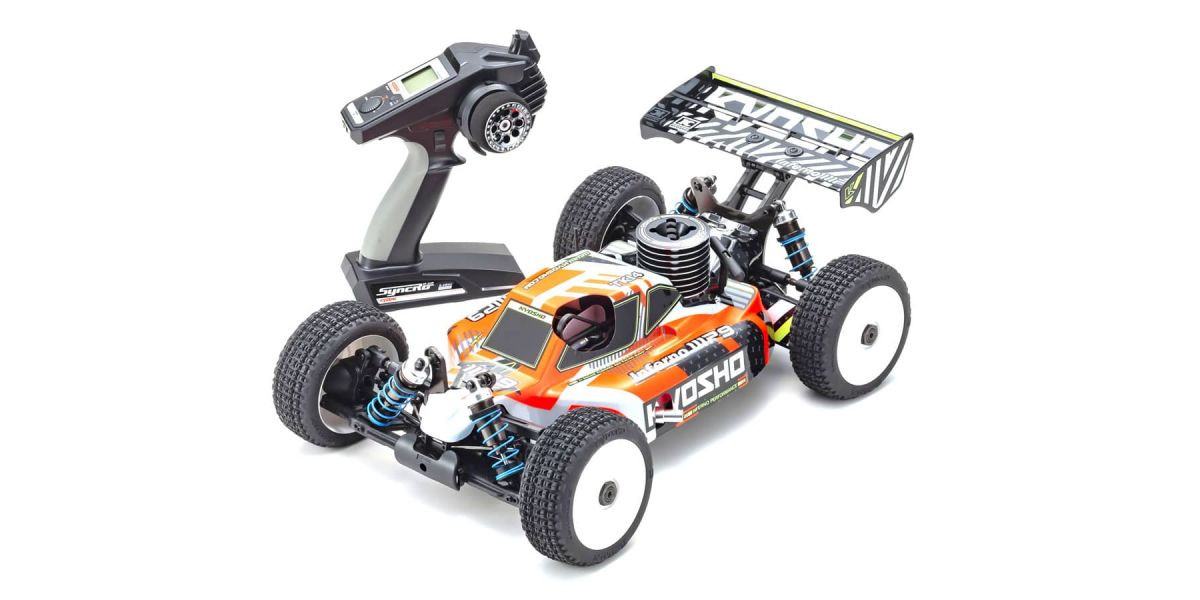 33021 INFERNO MP9 TKI4 V2 1/8 Scale Radio Control .21 Engine Powered 4WD Racing Buggy Readyset