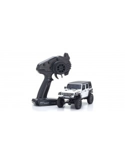 32521W MINI-Z 4×4 JeepⓇ Wrangler Unlimited Rubicon Radio Controlled Electric Powered Crawling car Bright White