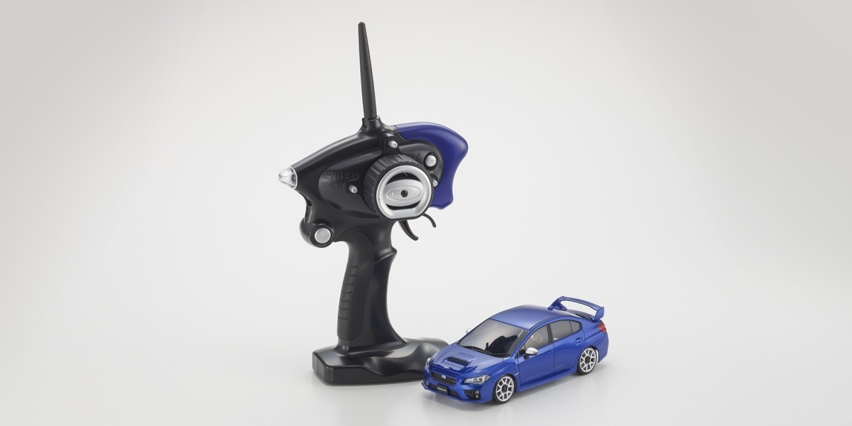 32143BL SUBARU WRX STI WR AWD Sports Kyosho Radio Controlled Electric Powered Touring car MINI-Z MA-020S