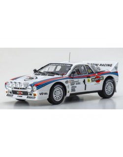 08306A Lancia Rally 037 1983 Monte Carlo No. 1 (clear coat finish) KYOSHO ORIGINAL 1/18 scale