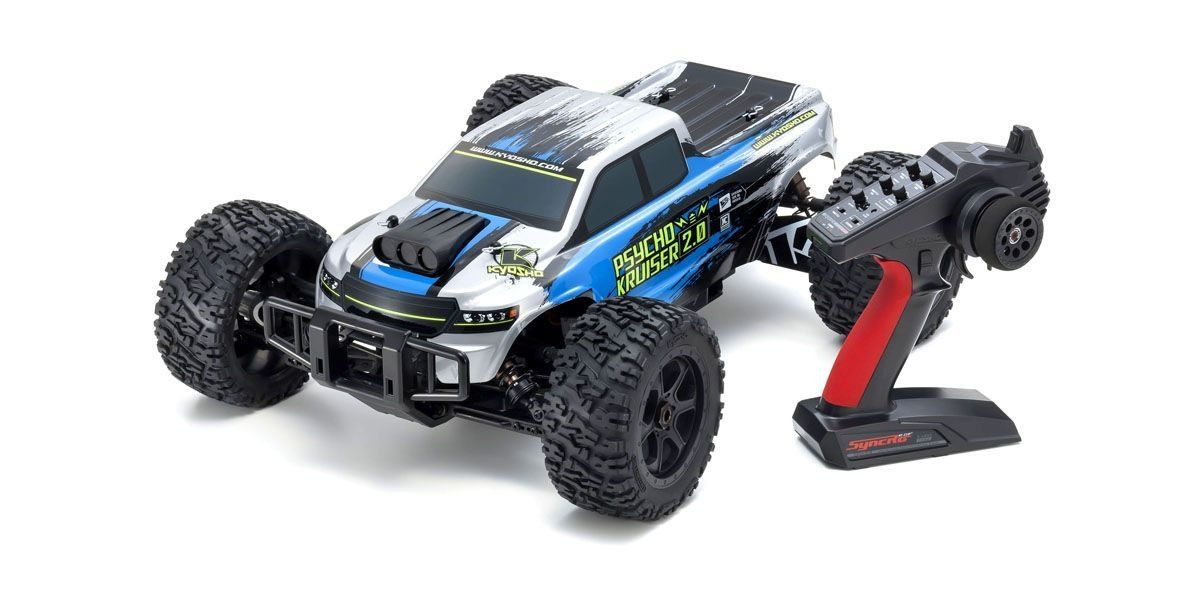 34256 PSYCHO KRUISER VE 2.0 1:8 Scale Radio Controlled Brushless Powered 4WD Monster Truck readyset w/KT-231P+