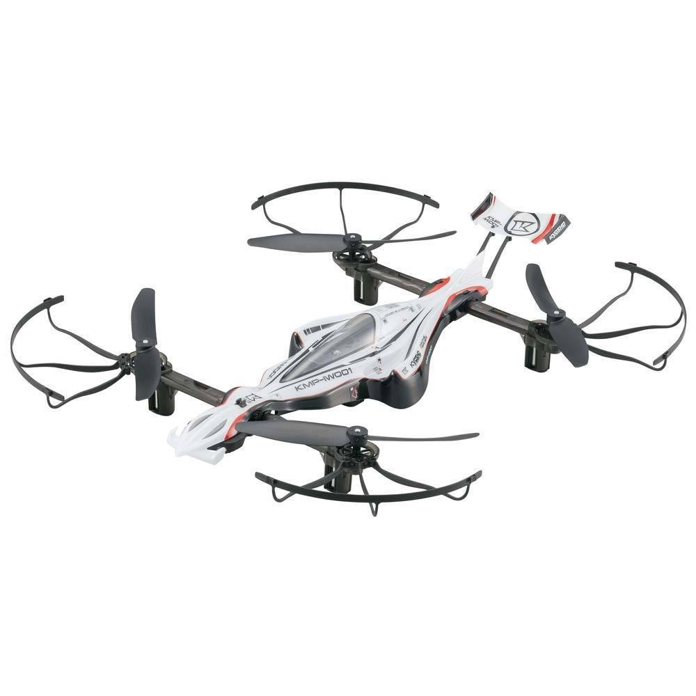 Kyosho 1/18 Scale Radio Control DRONE RACER G-ZERO Dynamic White Readyset