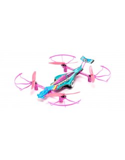 Kyosho 1/18 Scale Radio Control DRONE RACER G-ZERO Pastel Rainbow Readyset