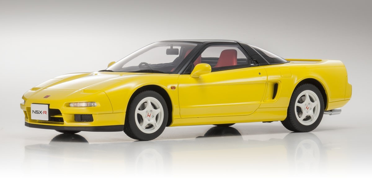 Kyosho SAMURAI 1/12 scale Honda NSX Type R Yellow KSR12003Y