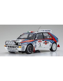 08348B KYOSHO ORIGINAL 1/18scale Lancia Delta 1992 San Remo No. 5