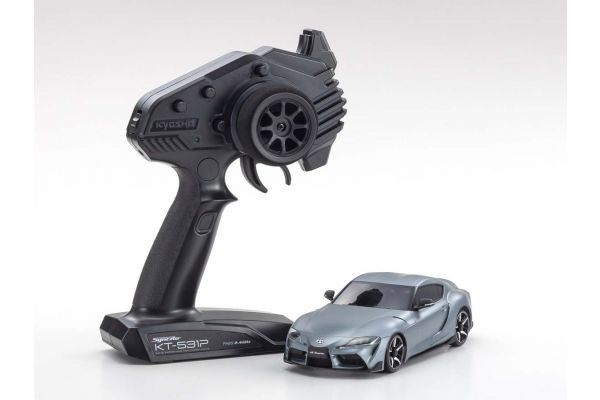 32619GM MINI-Z AWD TOYOTA GR SUPRA Matt Storm Gray Metallic
