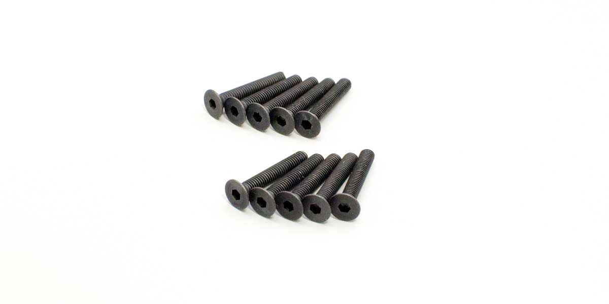 1-S33020H Flat Head Screw(Hex/M3x20/10pcs)