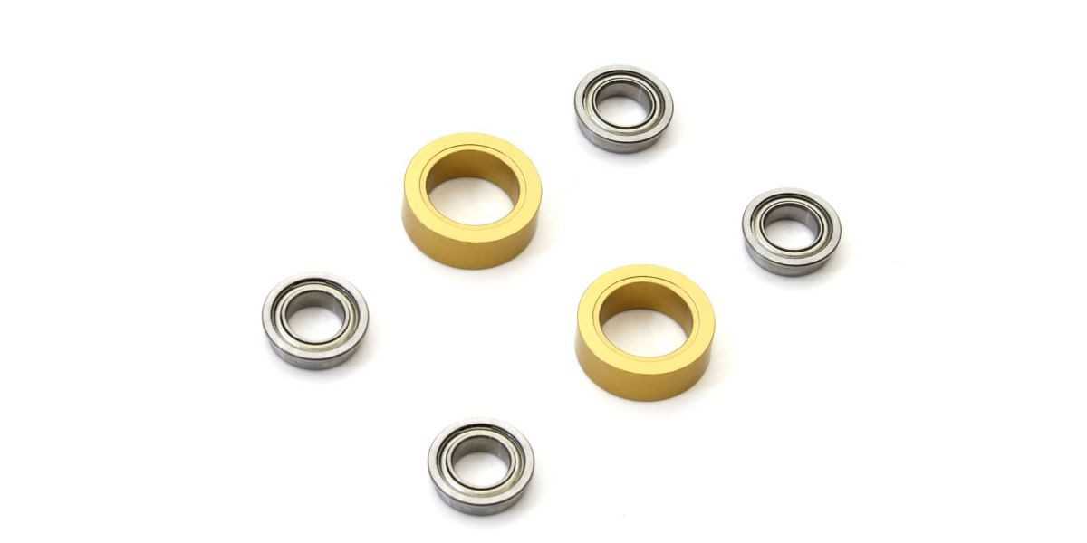 EFW004 Front Double Bearing(Gold/2pcs/FANTOM)