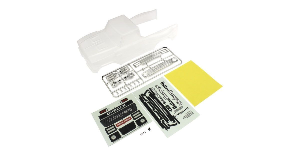 OLB052 Clear Body Set(Outlaw Rampage PRO)