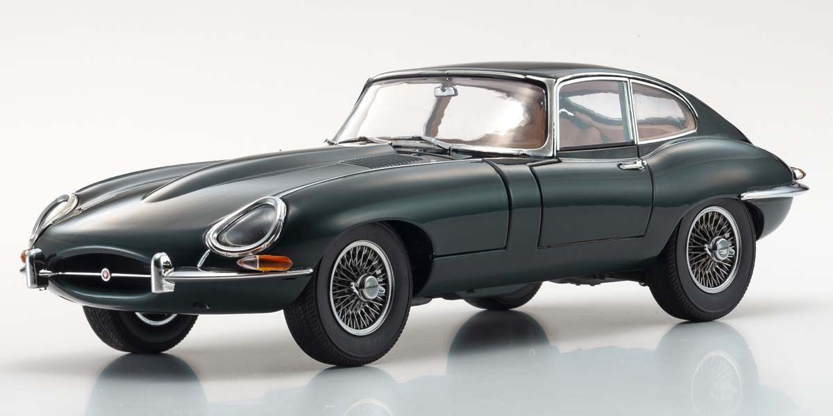 08954G KYOSHO ORIGINAL 1/18scale Jaguar E-type (Green)